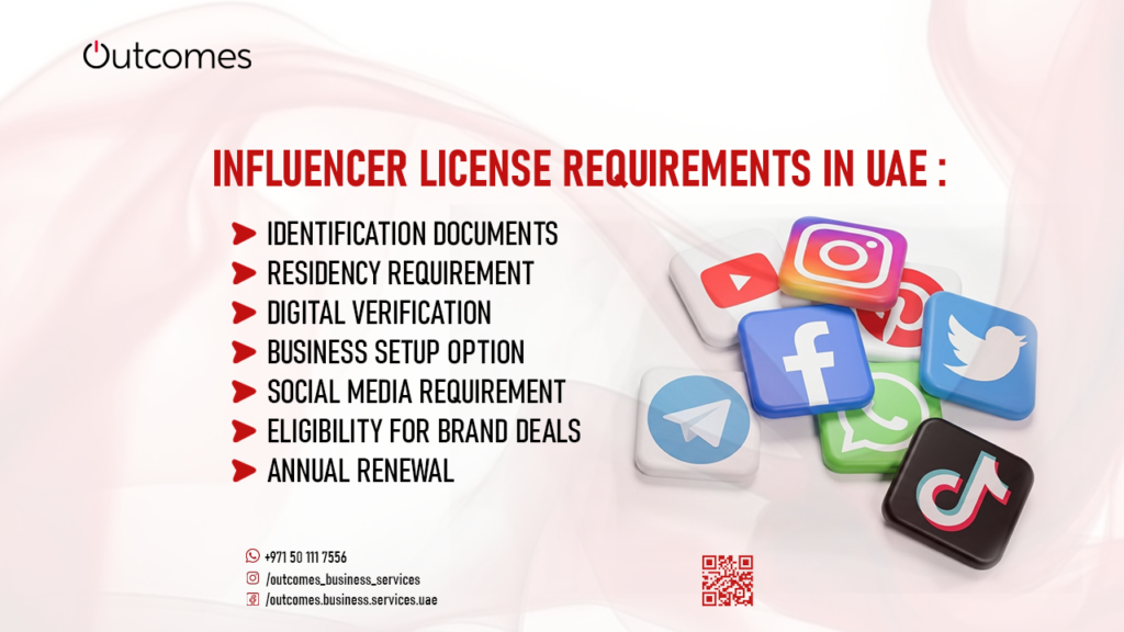 Influencer License Dubai Requirements